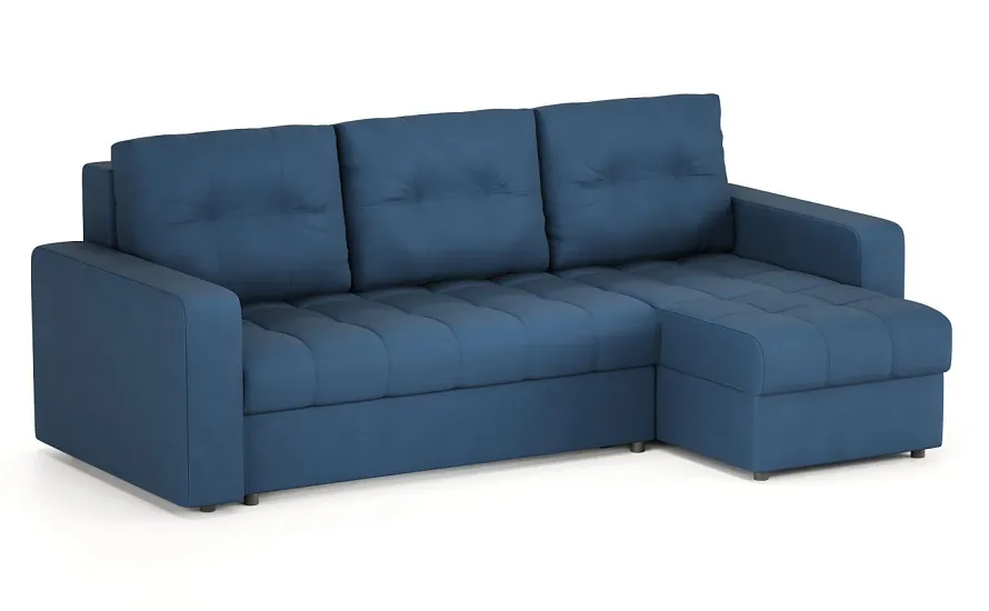 Диван угловой Тренто Leonardo 12 синий - 2 Диван угловой Тренто Leonardo 12 синий - 2