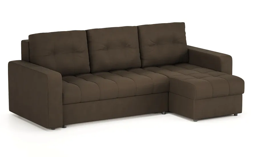 Диван угловой Тренто Leonardo 06 коричневый - 2