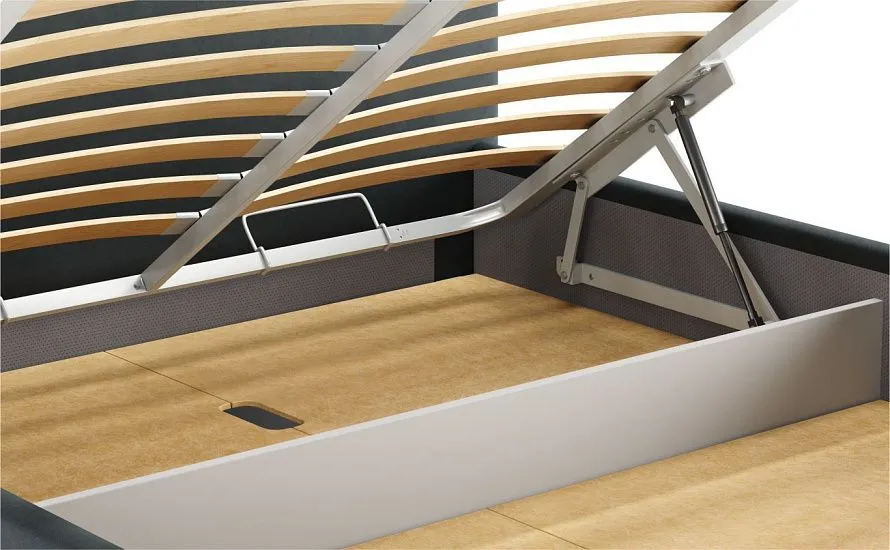 Карла Пьюр 180х200 Storm 018 графит - 6