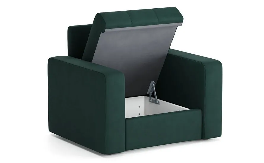 Кресло Тренто Leonardo 11 тёмно-зелёный - 4