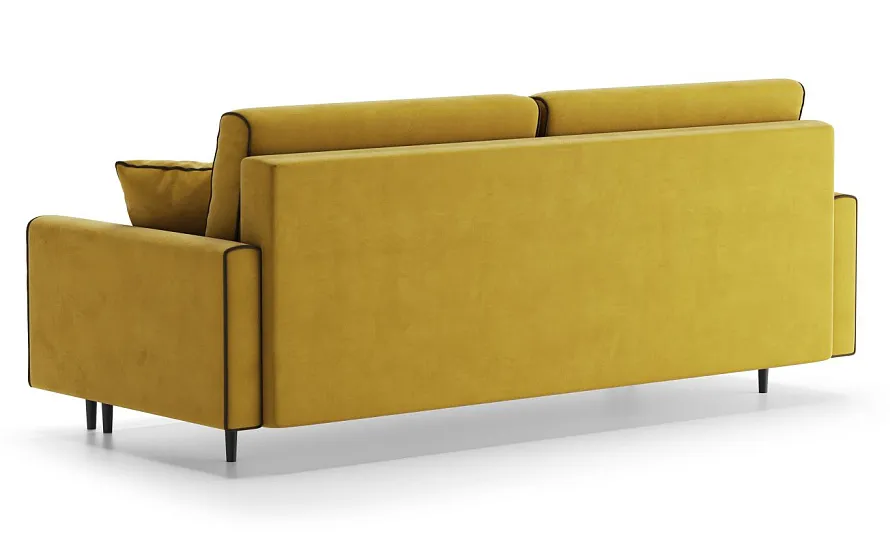 Диван Порту Leonardo 09 желтый - 5 Диван Порту Leonardo 09 желтый - 5